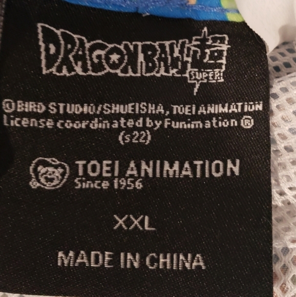 Dragon Ball SIze XXL Swim Trunks Front Pockets & Rear Elastic Waist Hi Rise - Picture 7 of 14